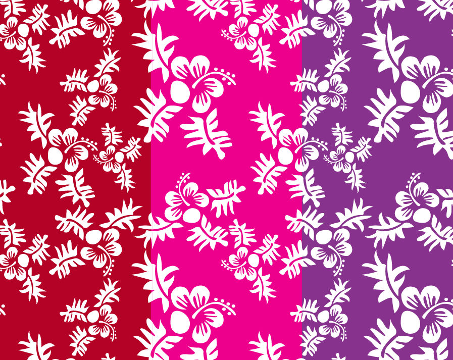 free vector Free Vector Seamless Flower Pattern